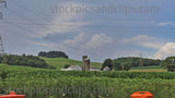 Countryside Scene Roadside Farm