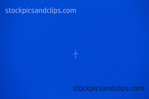 Airplane Out of the Blue