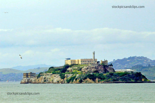 Alcatraz Island San Francisco California S.F. Bay