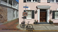 Charleston SC Black Bicycle French Quarter