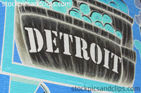 Detroit Eastern Market Mural Inverted