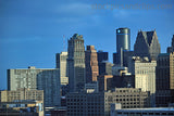 Detroit Skyline Architecture Blue Sky