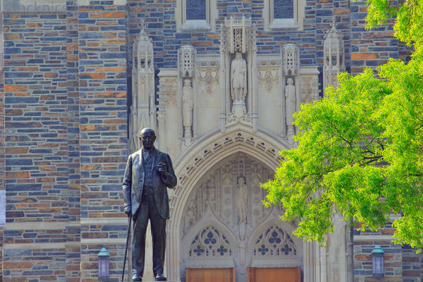 Duke Chapel Statue North Carolina