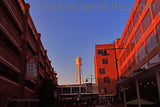 Durham NC Lucky Strike Tower Blue Sky