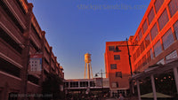 Durham NC Lucky Strike Tower Blue Sky