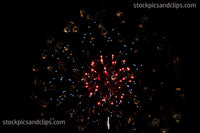 Fireworks Exploding Circles