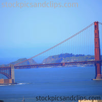 Golden Gate Bridge California (square)