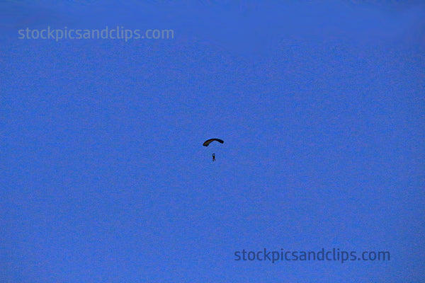 Hang Glider in the Sky