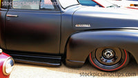 Car: Matte Black Chevrolet Truck