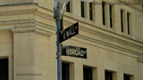 NYC Wall Street Sign