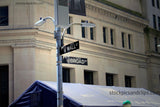 NYC Wall Street & Broad Sign