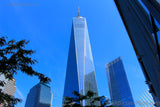 NYC One World Trade Center Blue Sky