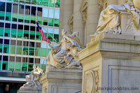 NYC Statues U.S. Flag