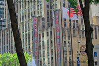 NYC Radio City Music Hall Daytime Outdoor Sign