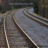 Raleigh Railroad Tracks No Train