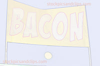 BACON sign (digital drawing)