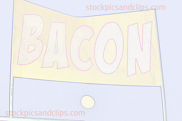 BACON sign (digital drawing)