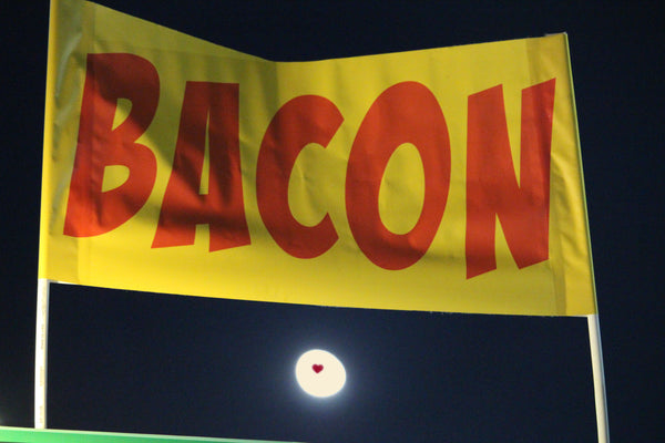 BACON sign