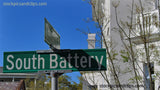 Sign South Battery & Church St.