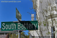 Sign South Battery & Church St.