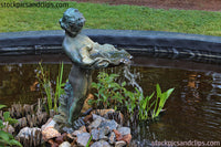 Statue Raleigh Rose Garden