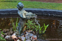 Statue Raleigh Rose Garden