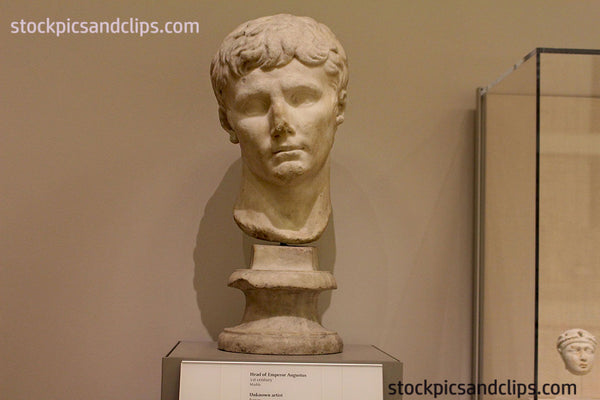 Statue Head of Augustus