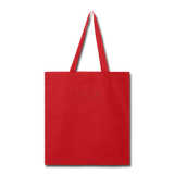 Tote Bag "WILD" 15.5"x14.5" - red