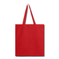 Tote Bag "WILD" 15.5"x14.5" - red