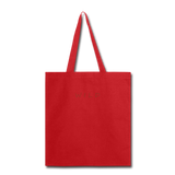 Tote Bag "WILD" 15.5"x14.5" - red