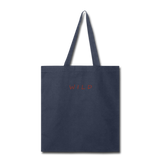 Tote Bag "WILD" 15.5"x14.5" - navy