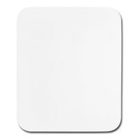 Customizable Mouse pad Vertical - white